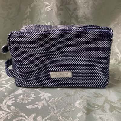  Mens Bvlgari Parfums Toiletry Grooming Pouch