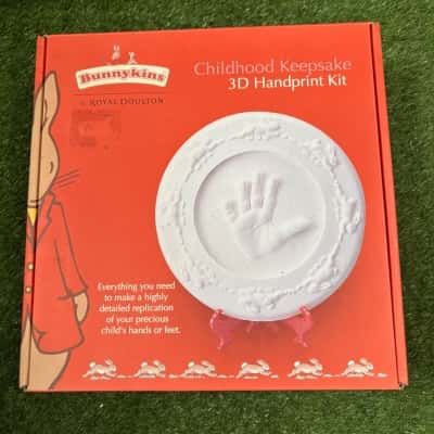 Royal Doulton Bunnykins Childhood Keepsake 3D Handprint Kit