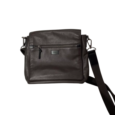 Oroton leather brown satchel 