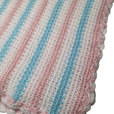 Hand Knitted Blanket 