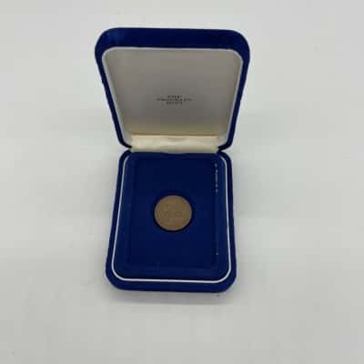 1966 2 Cent Coin in Display Case [B#01]