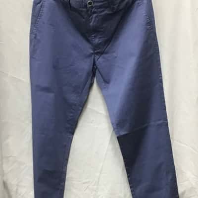 Politix Mens  Size 32 Slim fit Pants Blue 