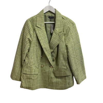 Autograph Size 16 Textured Blazer Lime Green 