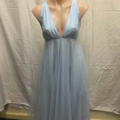 HELLO MOLLY Womens Size M Party Dress Blue 