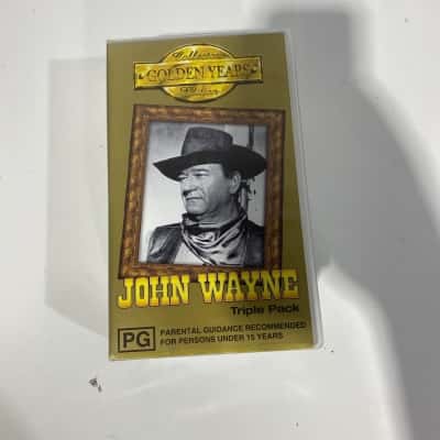 John Wayne triple pack vhs