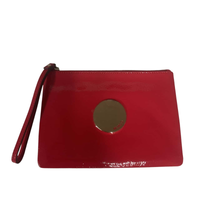 Women’s Mimco Gold / Red clutch purse