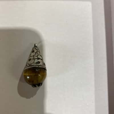Vintage Nepalese tear drop style pendent