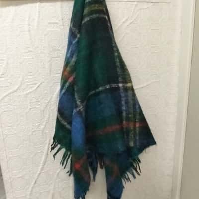 Loch Lomond Reighley Mohair Throw Rug VGUC