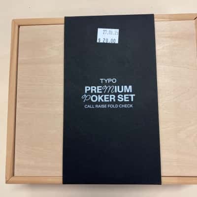 Typo premium poker set