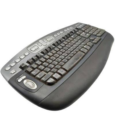 Microsoft Wireless Desktop Elite Keyboard Model 1011 - Missing Dongle  (mixed elec)