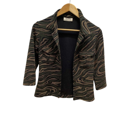 Zig Zag Womens  Size 10 Khaki Camouflage Top