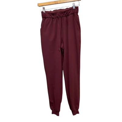Lululemon Womens  Size 4 Track Pants Maroon 