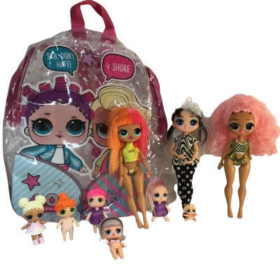 Dolls and Bag as pictured