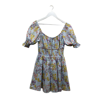 Sabo Skirt Womens Size 12 Baby blue floral stunning dress BNWT