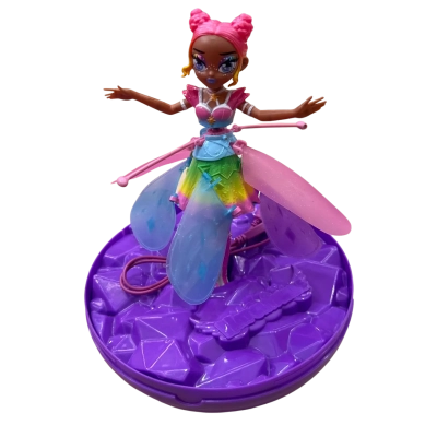Hatchimals Pixies, Crystal Flyers Rainbow Glitter Idol Magical Flying Toy Doll 