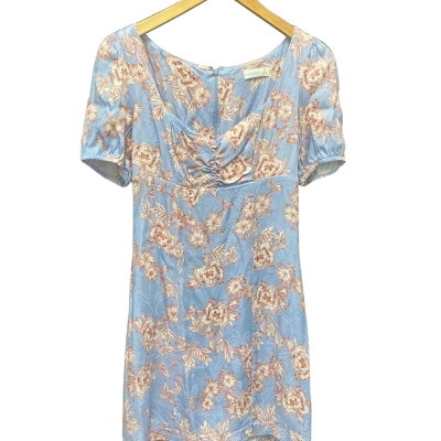 Kookai Womens  Size 38 Blue / Natural / White dress