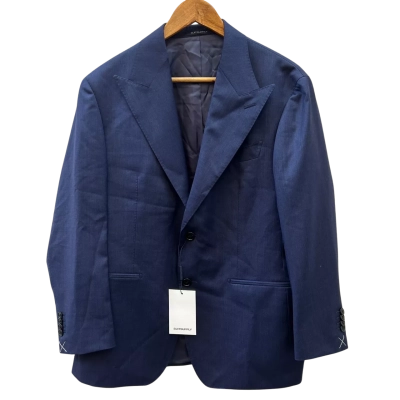 BNWT Suit Supply Size 42S Navy Blue Wool Suit Jacket