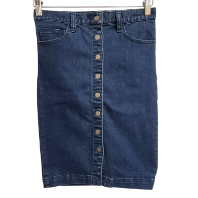 Seed Heritage Indigo Blue Denim Skirt Size 6
