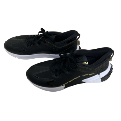 Puma Mens  Size 38 Trainers Black  