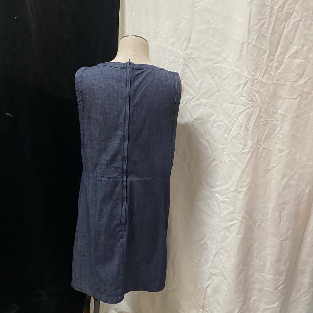ELK Blue Denim Sleeveless Dress Size 12(s)
