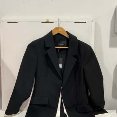 Decjuba Womens double layer blazer 