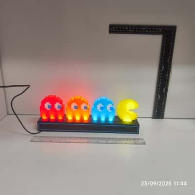 Pacman LED Light Desk Bedside Novelty 