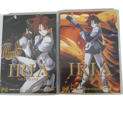 Iria Volume 1&2 Anime DVDs