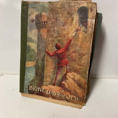 Brave days of old vintage book