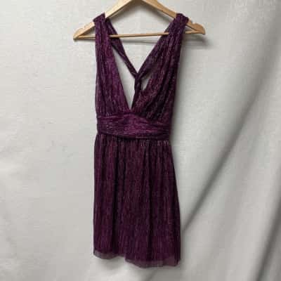Lulus Womens  Size S Party Top Purple 