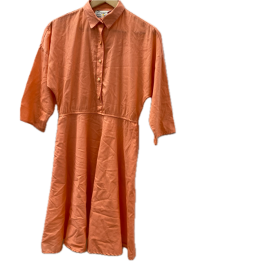 The American Shirt Dress Womens  Dress Size 8 Casual Dress Coral 