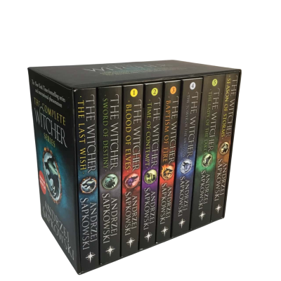 The Witcher Book Set  as pictured