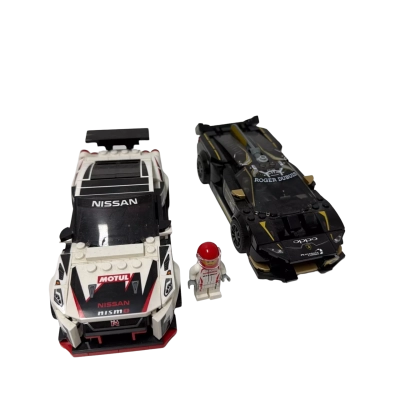 Lego Nissan and Lamborghini 