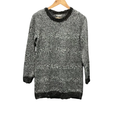  Womens  Wanko Size M Jumper Black  / Grey 