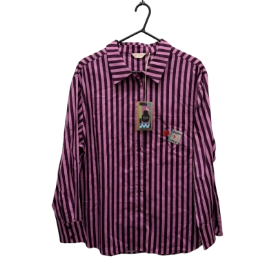 Gorman Womens  Size 16 Long Sleeve Shirt Pink  / Purple 