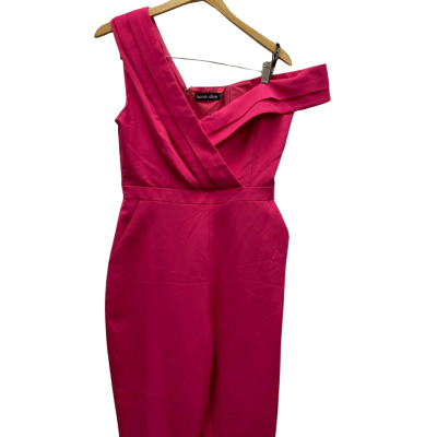 lavish alice Womens  Size 12 Sleeveless Jumpsuit Hot Pink RRP $135.00