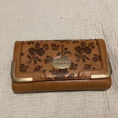 Laura Jones Womens Purse Brown Tan