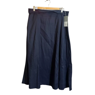 Trenery Womens  Size 14 Blue Skirt 