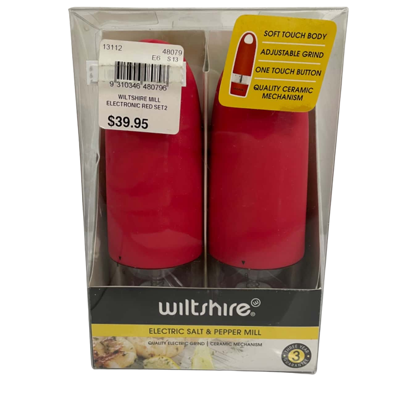 Wiltshire Electric Salt and Pepper Mill(s)
