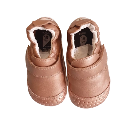  Bobux Kids  Size 2 Rose Gold Shoes 