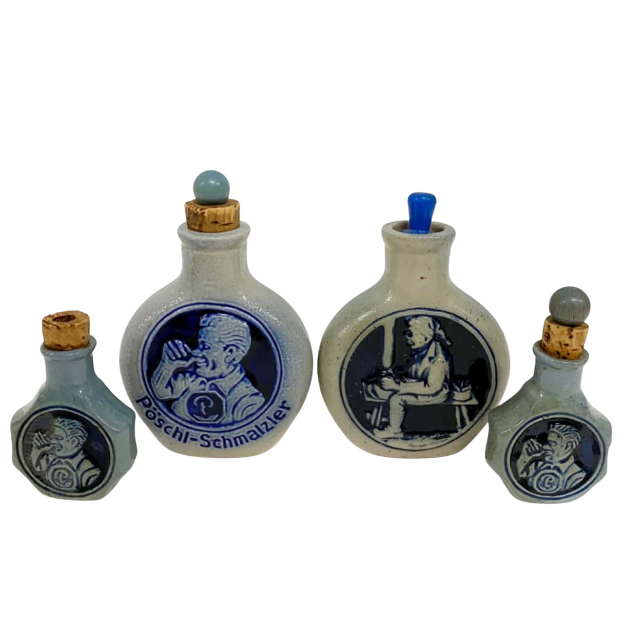 4 x Vintage Snuff Bottles (s)