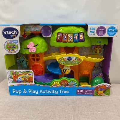 VTECH Baby Pop & Play Activity Tree 12-36 Months BNWT