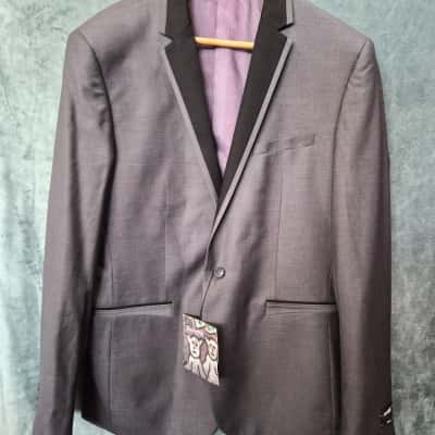  Shoreditch Mens  Size 46 Suit Jacket Grey 