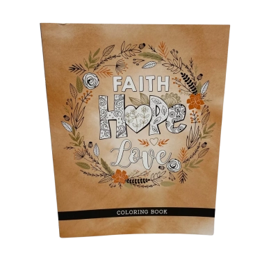 Faith, Hope and Love Colouring Book 