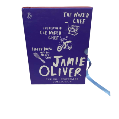 Jamie Oliver’s The Naked Chef Book Collection x3