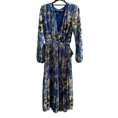 Witchery Womens  Size 6 Floral Dress / Midi Dress Blue / Floral 