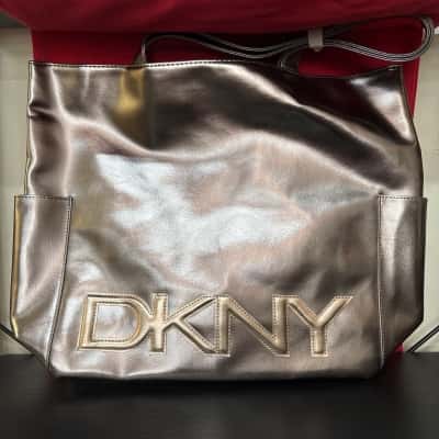 Ladies DKNY Rose Gold Coloured Tote Bag - BNWOT