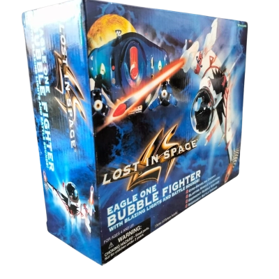 Lost In Space Eagle One Bubble Fighter.  Toy Space Ship. Made by Trendmasters in 1997.
