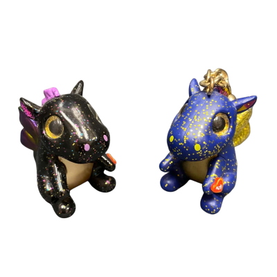 Ty Mini Boo Dragons(2)- Anora & Saffire 
