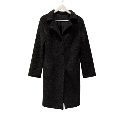 David Jones Womens  Size 14 Trenchcoat Black  