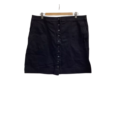 Country Road Womens  Size 16 Mini Skirt Black  